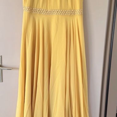 Robe jaune Vera Mont