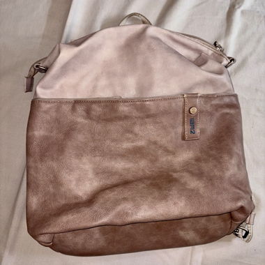 Zwei Rucksack rosa-beige - TOP Zustand