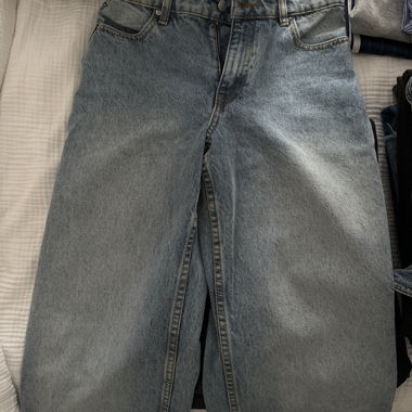 Light Blue Wide Jeans
