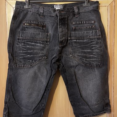 Rainbow Denim Shorts