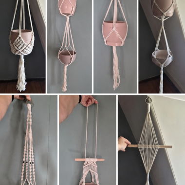 Macramé plant hanger