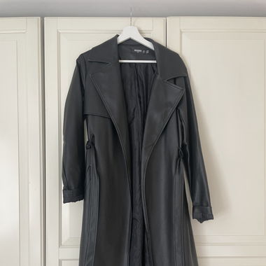 Leder Mantel