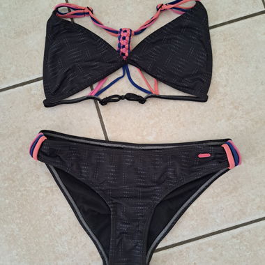 Bikini nero con lacci Protest T 176