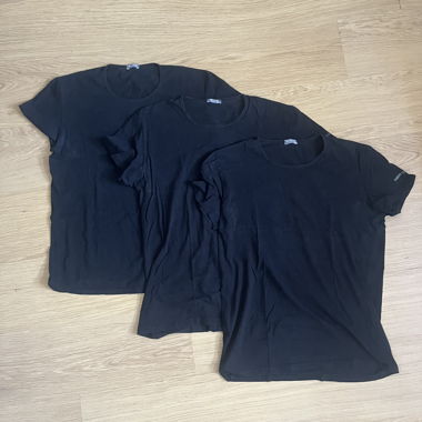 Schwarzes T-Shirt-Set Enrico Coveri