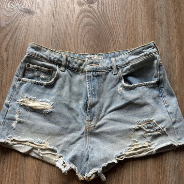 Zara denim shorts