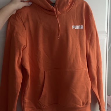 Puma orange hoodie