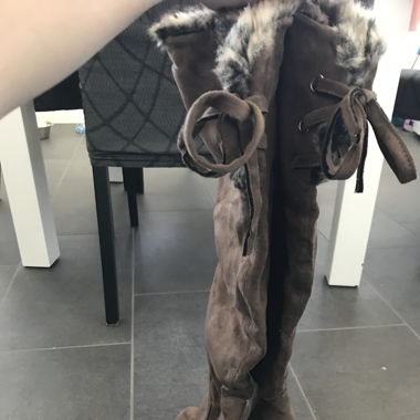 Botte en daim