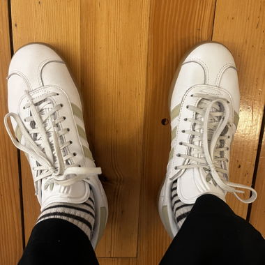 adidas gazelle bianca