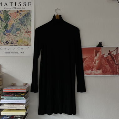 Black Knit Mini Dress by Max&Co