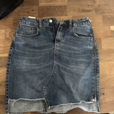 Jupe en denim Benetton Gr. 27