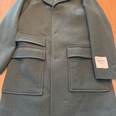 Cappotto verde smeraldo 'Alta tensione'