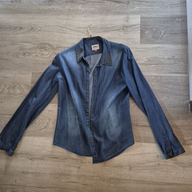 Jeansbluse