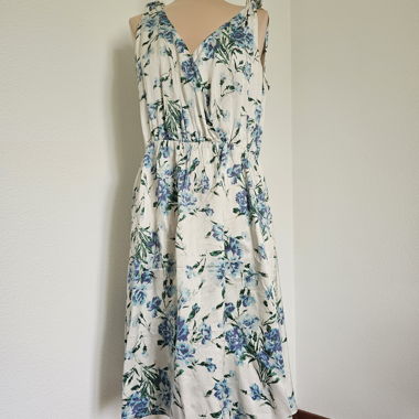 Blumenkleid 100% silk