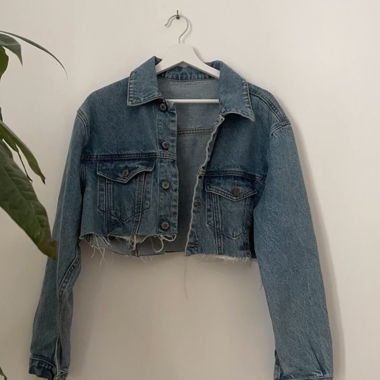 Giacca di jeans corta