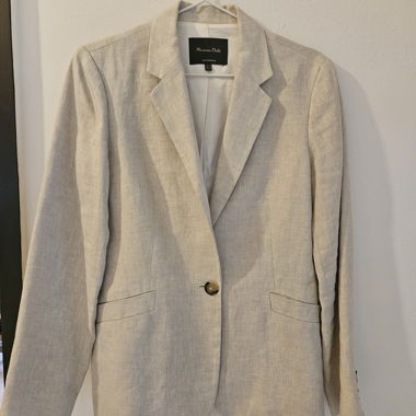 Blazer 100% Leinen