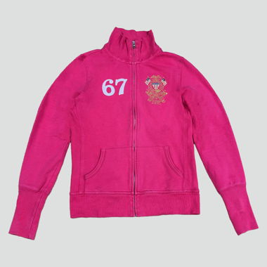 Polo Ralph Lauren Jeans Company pink zip-up