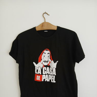 LA Casa de Papel Black T-shirt