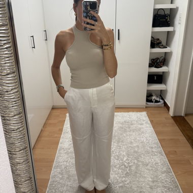 Pantalon blanc - taille S