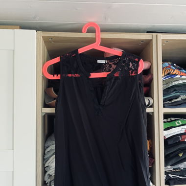 Schwarze Bluse