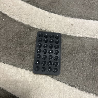 Black Rubber Pad