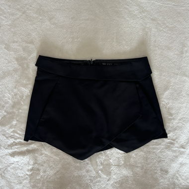 Mini-Skort schwarz Zara XS