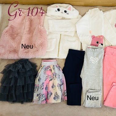 Mädchen Kleiderpaket Gr 104 teilweise Neu