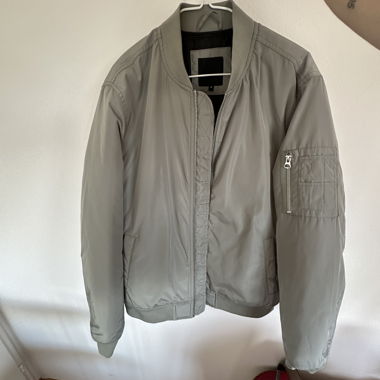 Veste bomber grise
