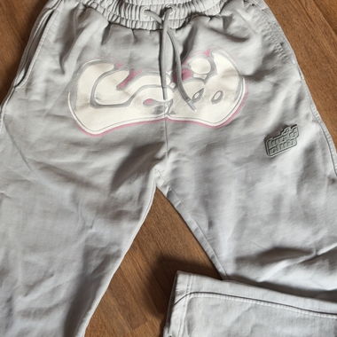 Curved Sweatpants Grey