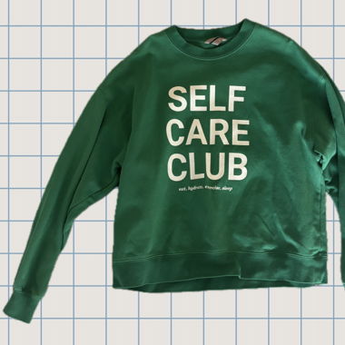 "Self Care Club" Pullover