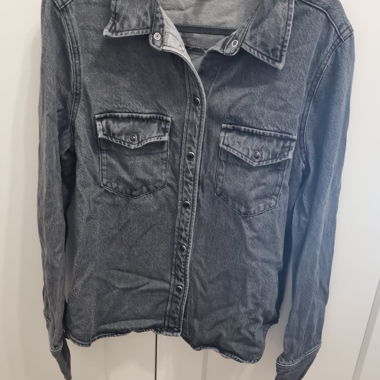 Grey Denim Shirt