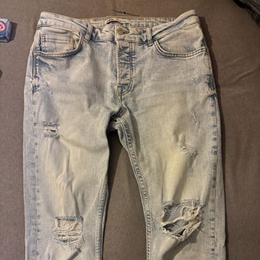 Jeans Zara blu chiaro 