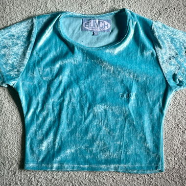 T-shirt Vintage Bunch turchese