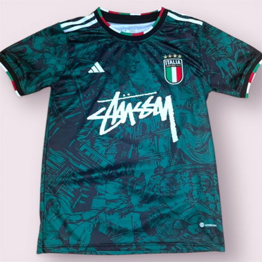 Stüssy X Adidas Collab Soccer Jersey „Italia“ (S)