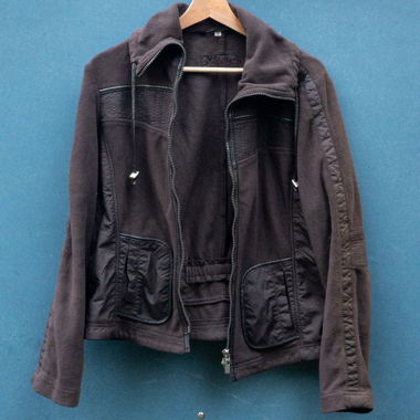 BONITA braune Fleecejacke Grösse M