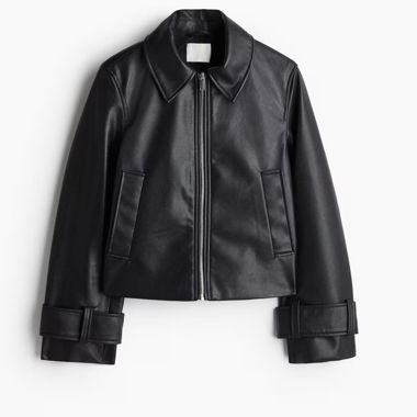 Lederjacke
