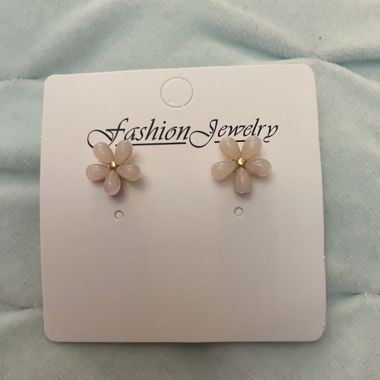Flower earrings
