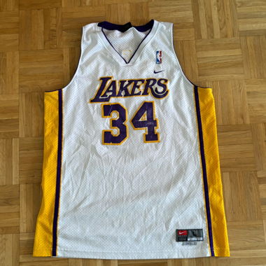 Vintage Nike Los Angeles NBA Lakers #34 Jersey