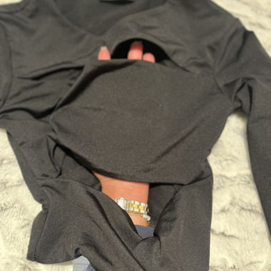 Top nero Tally Weijl XS