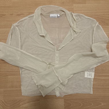 Transparenter Hemd