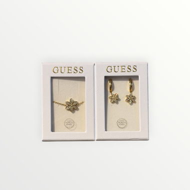 Set di collane Guess con fiori