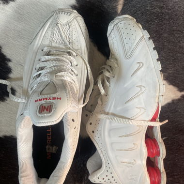 Nike Shox Neymar Sneakers con ammortizzazione a molla rossa