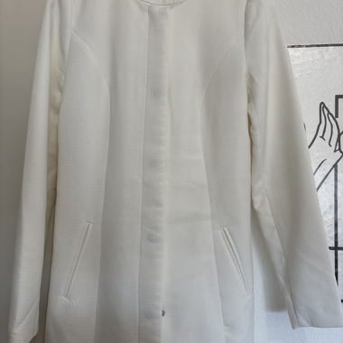 Veste blanche Jacqueline de Yong