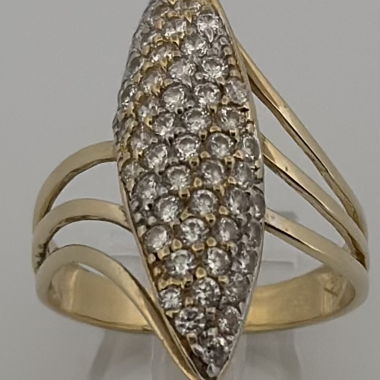 Ring 585/14K Gelbgold