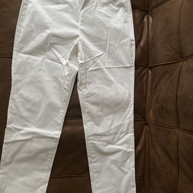 Pantaloni bianchi 3/4