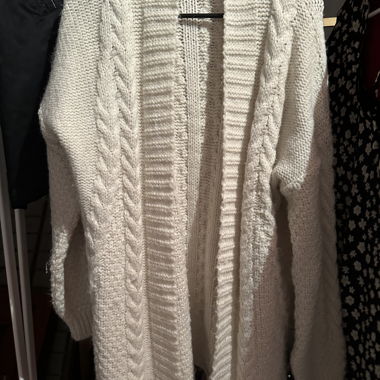 Jaquette blanche brillante 
