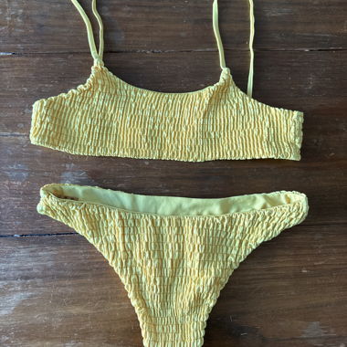 Yellow Bikini Set