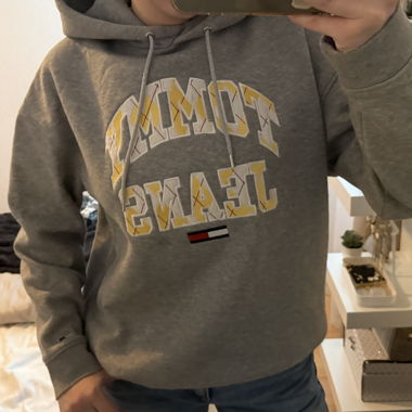 Hoodie Tommy Jeans gris XS
