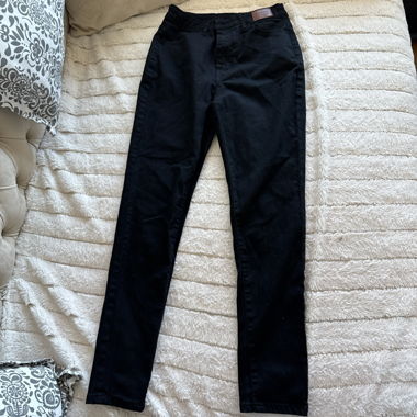 Schwarze Skinni Jeans