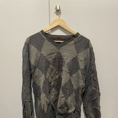 Pull en laine avec motifs