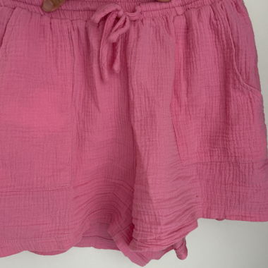 Set in mussola rosa